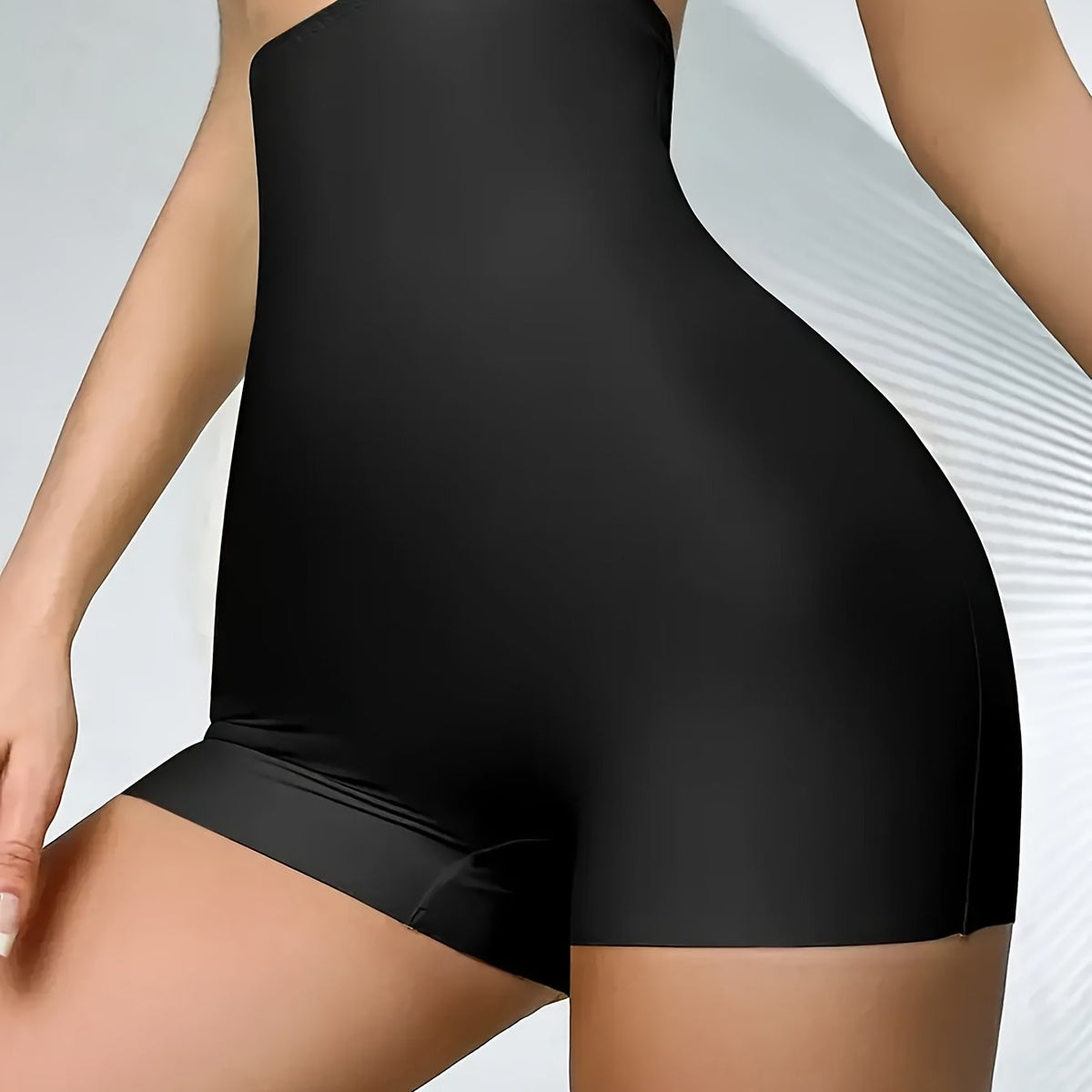 High-Waisted Women’s Shapewear Shorts – Seamless Butt-Lifting Design for Yoga, Fitness, and Everyday Comfort Compression