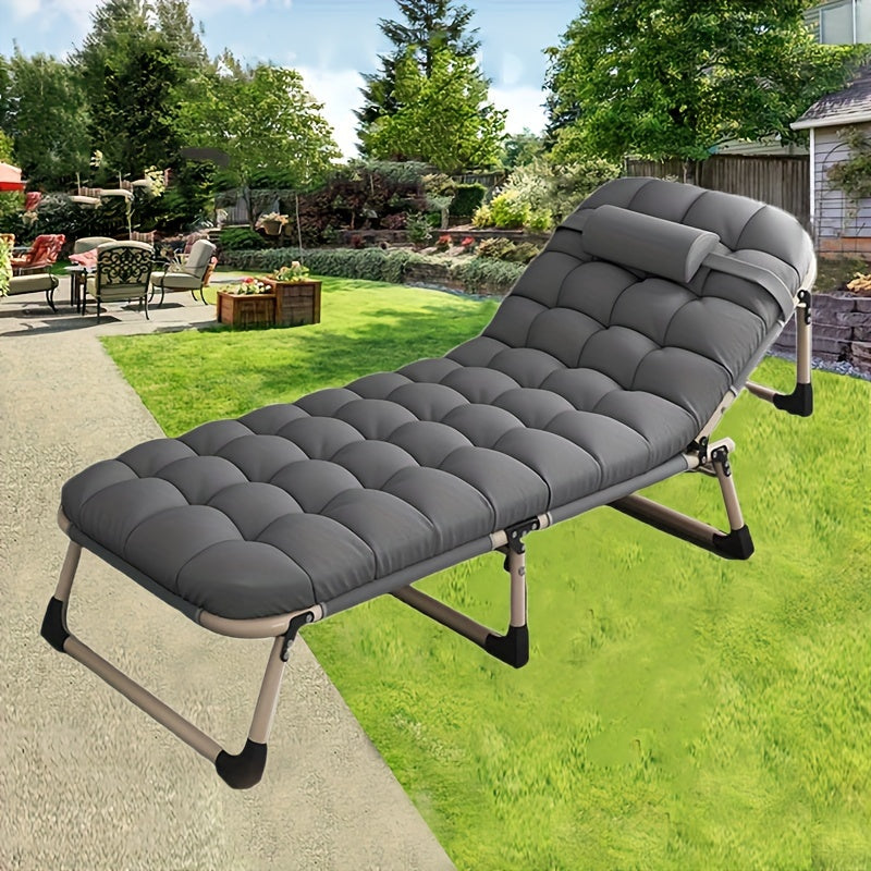 Foldable Heavy Duty Bed – Portable Sleeping Solution with Comfort-First Design for Guests, Camping, Travel, or Emergency Use