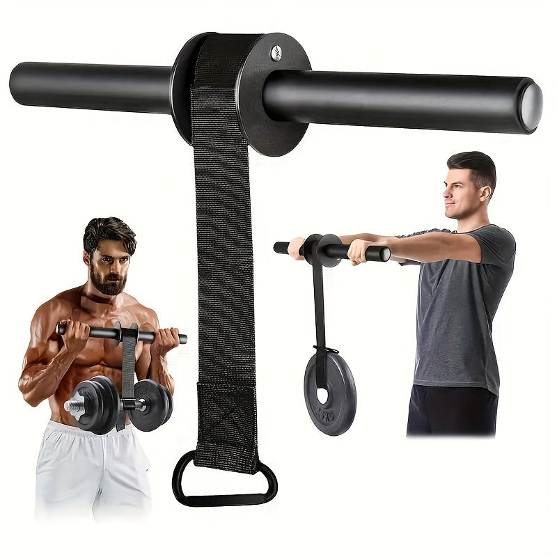 Iron Wrist & Forearm Strengthener – Universal Muscle Training Bar for Grip Power, Arm Exercise & Fitness Workouts, No Battery Required