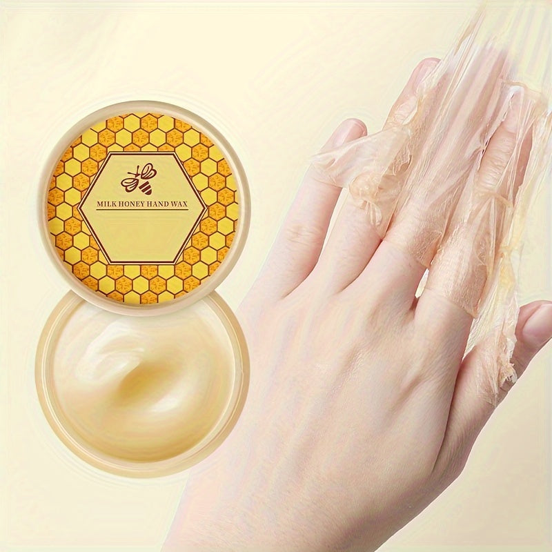 Nourishing Milk & Honey Hand Wax – Moisturizing Hand Care Treatment, Perfect for Mother's Day, Thanksgiving, and Special Occasion Gifts