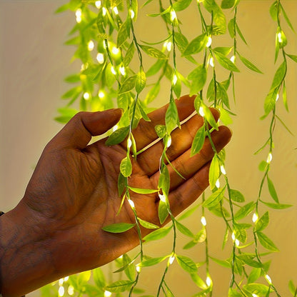 Willow Tree LED Light – USB Powered Fairy String Lamp with 984ft Wire, 8 Lighting Modes for Christmas and Home Decor