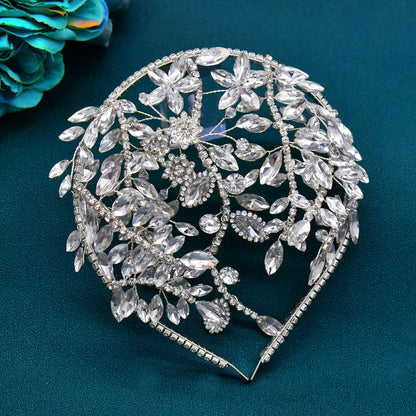 Custom Wedding Hairband – Bridal Hairpiece for Women & Girls, Chic Handmade Headwear for Special Occasions