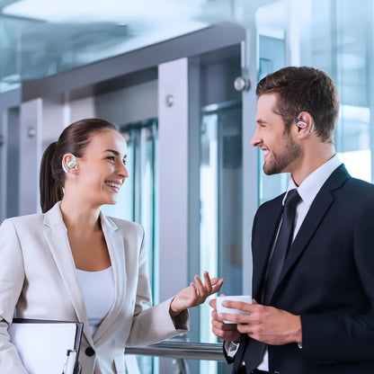 Real-Time AI Translation Earbuds – Smart Language Interpretation System for Business Travel, Education, Conferences & Social Communication with Instant Multi-Language Voice Translation