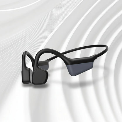 Bone Conduction Sport Headphones – Wireless Open-Ear Earbuds with Mic, 15H Playtime, Waterproof Design for Running, Cycling & Outdoor Activities
