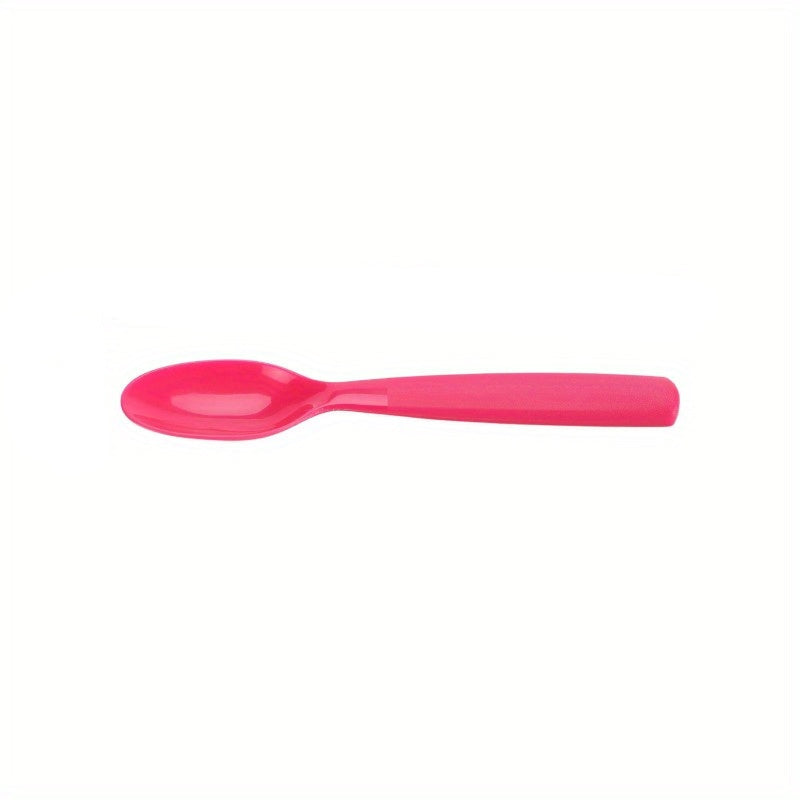 Pink Square Kids Dinnerware Set – 24pcs BPA-Free Plates, Bowls, Cups, Forks, and Spoons, Microwave & Dishwasher Safe, Perfect for Daily Meals and Snacks