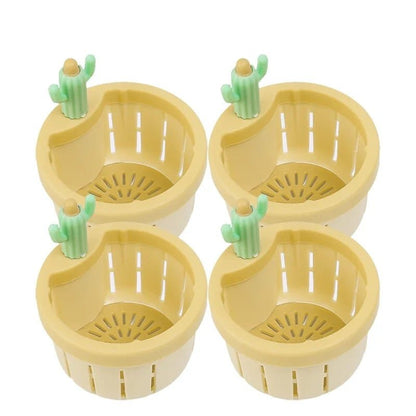 Cactus Automatic Pressing Sink Strainer – Anti-Clog Kitchen Drain Stopper & Vegetable Washing Filter for a Fresh, Functional Kitchen