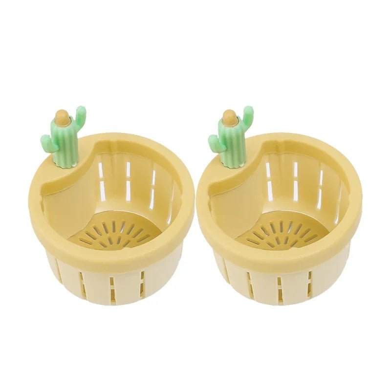 Cactus Automatic Pressing Sink Strainer – Anti-Clog Kitchen Drain Stopper & Vegetable Washing Filter for a Fresh, Functional Kitchen