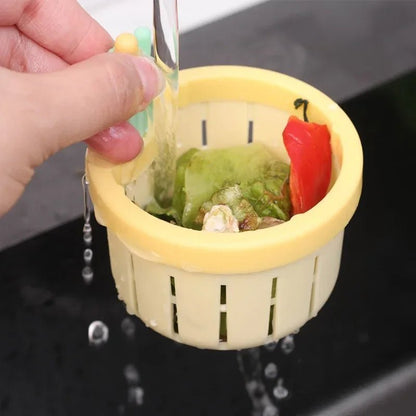 Cactus Automatic Pressing Sink Strainer – Anti-Clog Kitchen Drain Stopper & Vegetable Washing Filter for a Fresh, Functional Kitchen