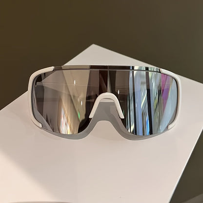 Oversized Unisex Frame Fashion Glasses –  Eyewear for Daily Outfits, Shopping, Photoshoots & Aesthetic Styling, Lightweight Decorative Frame