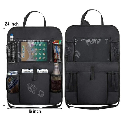 Car Backseat Organizer with Tablet Holder – Keep Your Car Clutter-Free!