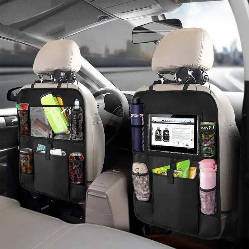 Car Backseat Organizer with Tablet Holder – Keep Your Car Clutter-Free!