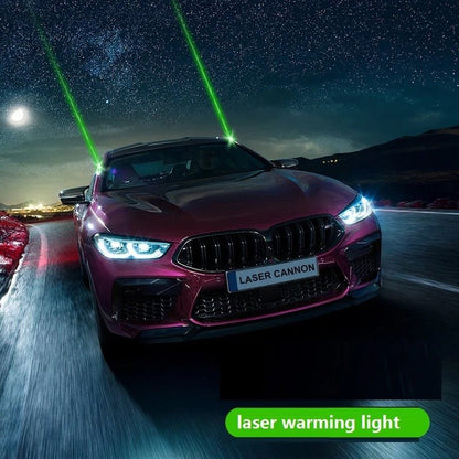 Car Beam Warning Light - Anti-fatigue Auto Laser Driving Strobe Light