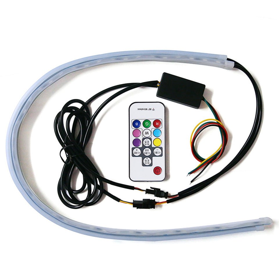 Car LED Lights - Automobile Headlight Surface Strip Light Tubes
