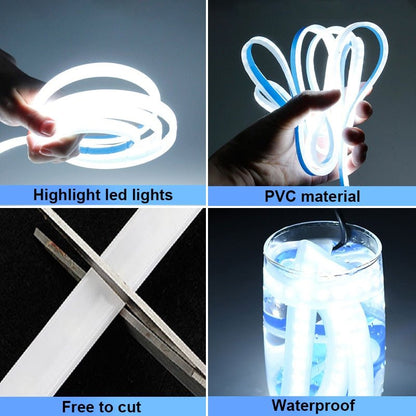 Car Hood Beam Light, LED Strip Lights, Waterproof Exterior Car Lights, Daytime Running