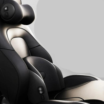 Car Neck  and Waist Support Massage Pillow - Ultimate Driving Comfort