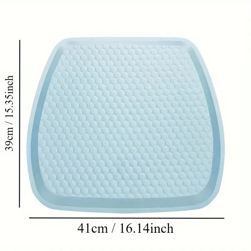 Universal and Multifunctional Car Seat Cushion - Breathable Cool Gel Seat Cushion, Provides Pressure Relief for Back and Tailbone Pain.