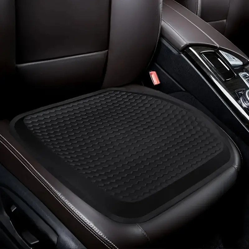 Universal and Multifunctional Car Seat Cushion - Breathable Cool Gel Seat Cushion, Provides Pressure Relief for Back and Tailbone Pain.