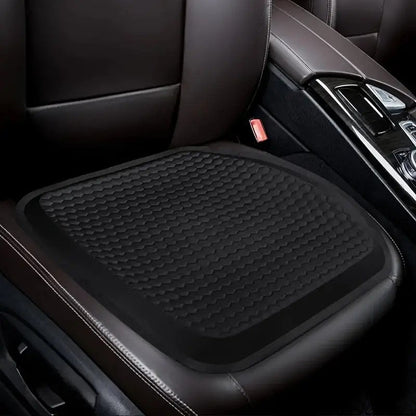 Universal and Multifunctional Car Seat Cushion - Breathable Cool Gel Seat Cushion, Provides Pressure Relief for Back and Tailbone Pain.