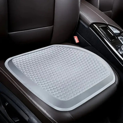 Universal and Multifunctional Car Seat Cushion - Breathable Cool Gel Seat Cushion, Provides Pressure Relief for Back and Tailbone Pain.