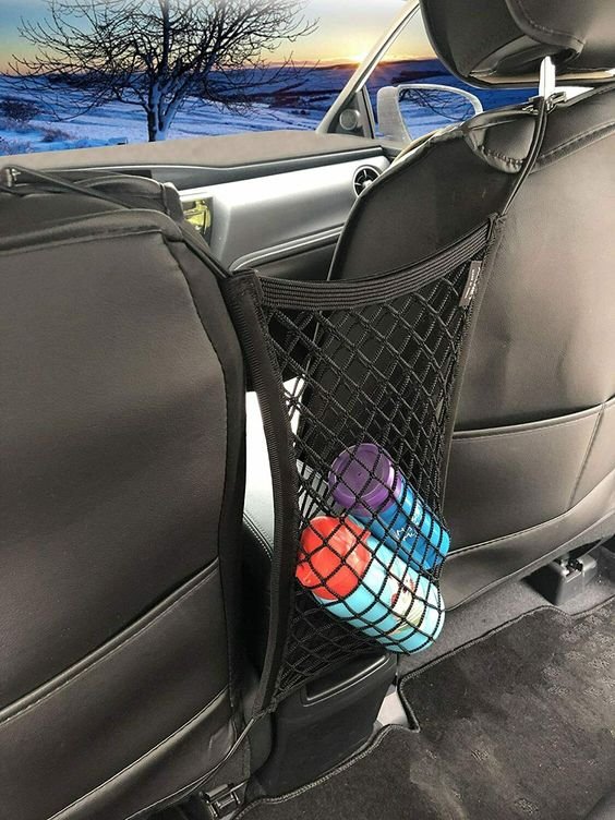 Car Storage - Universal Elastic Mesh Net Trunk Bag