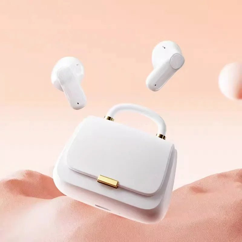 Cartoon Handbag Wireless Earbuds – Bluetooth 5.3, Hi-Fi Sound, Noise Reduction & HD Calls for Gaming, Sports & Everyday Fun