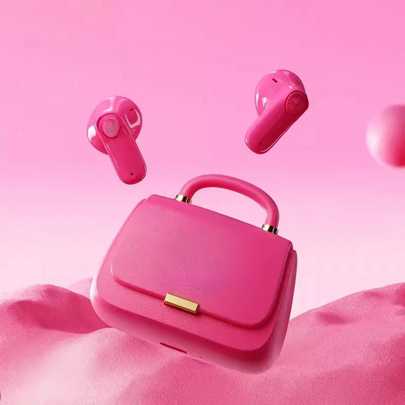 Cartoon Handbag Wireless Earbuds – Bluetooth 5.3, Hi-Fi Sound, Noise Reduction & HD Calls for Gaming, Sports & Everyday Fun