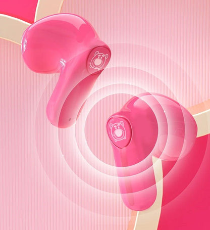 Cartoon Handbag Wireless Earbuds – Bluetooth 5.3, Hi-Fi Sound, Noise Reduction & HD Calls for Gaming, Sports & Everyday Fun
