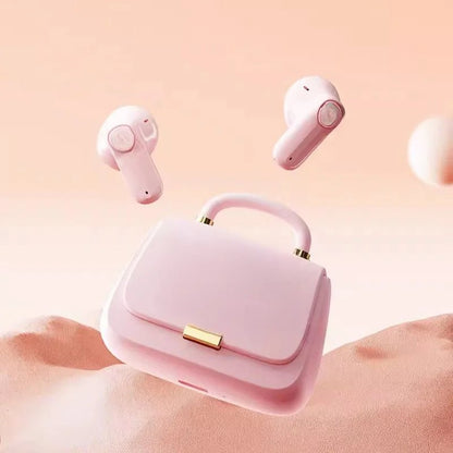 Cartoon Handbag Wireless Earbuds – Bluetooth 5.3, Hi-Fi Sound, Noise Reduction & HD Calls for Gaming, Sports & Everyday Fun