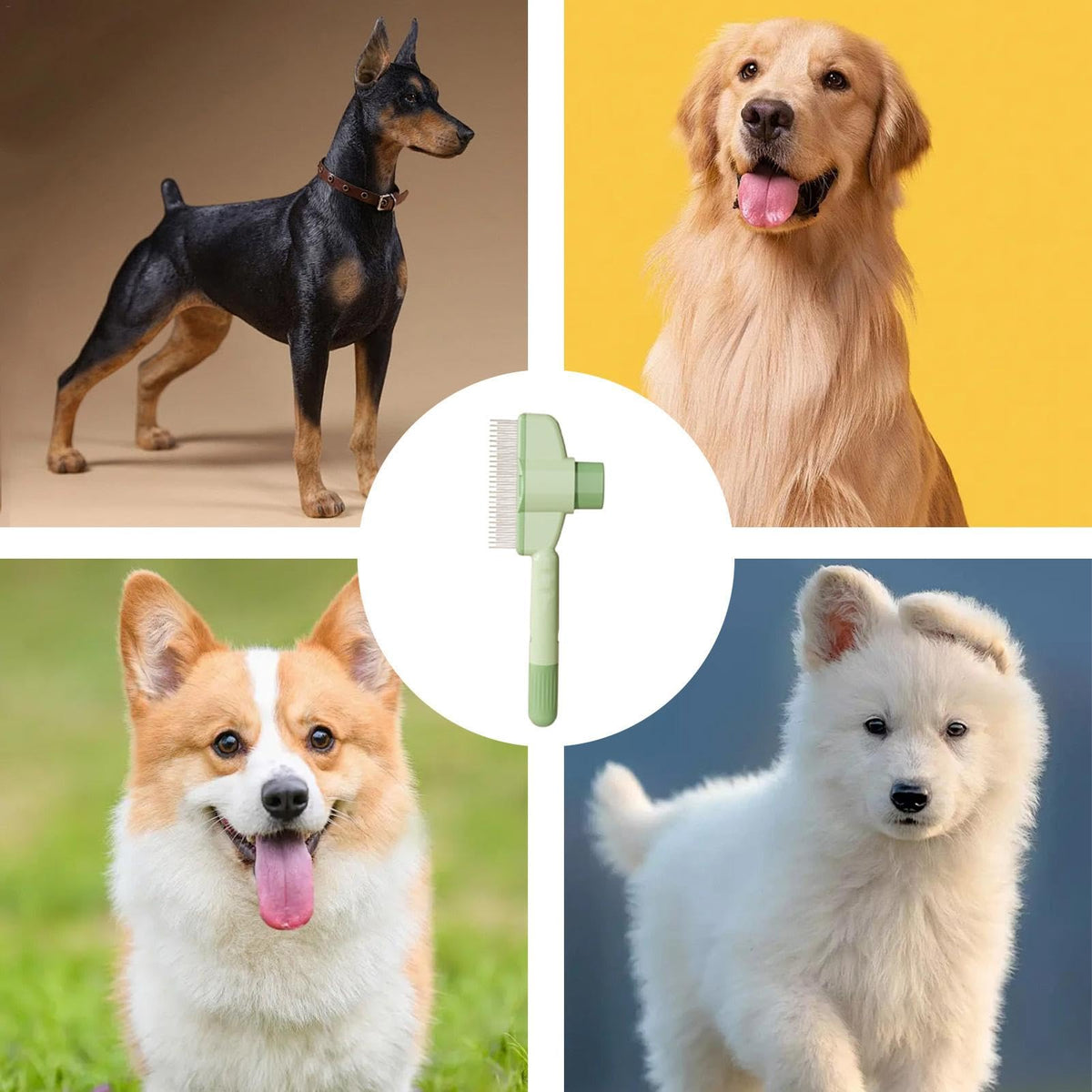 Cat & Dog Hair Remover Brush – Expert Hair Removal Brush for Grooming, Ticks & Floating Hair Cleanse