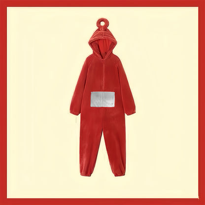 Tweenie Costume Onesie – Soft Cartoon Pajama with Hood & Glasses for Halloween & Party Fun