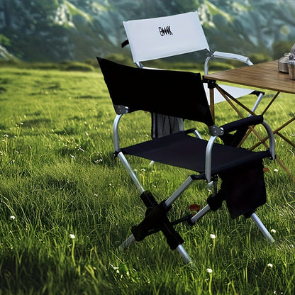 Aluminum Folding Chair – Lightweight Yet Strong Seat with Backrest for Outdoor Fishing, Travel, and Compact Storage