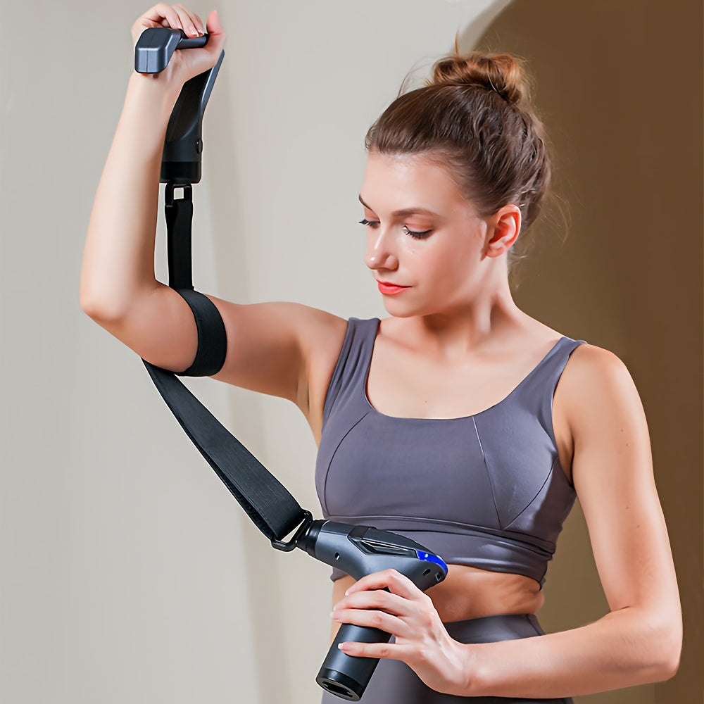Multi-Functional Electric Fascia Massage Gun – Handheld Muscle Relaxation Therapy Tool for Sports Recovery, Daily Stress, and Fitness Gifts