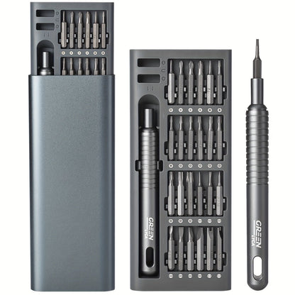 Precision Screwdriver Set - 51-in-1 Portable Magnetic Repair Tool Kit for iPhone, Laptops, Watches, Glasses, and PCs