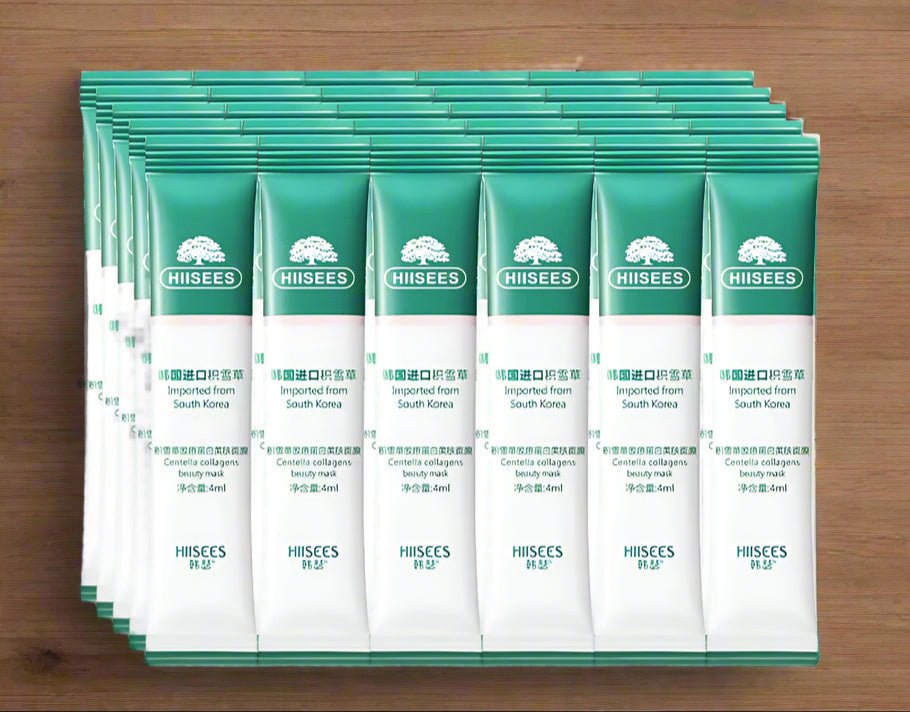 Centella Collagen Sleeping Masks – 30pcs Deep Hydration, Anti-Wrinkle & Youthful Glow! Korean Skincare for Ageless Beauty & Overnight Rejuvenation