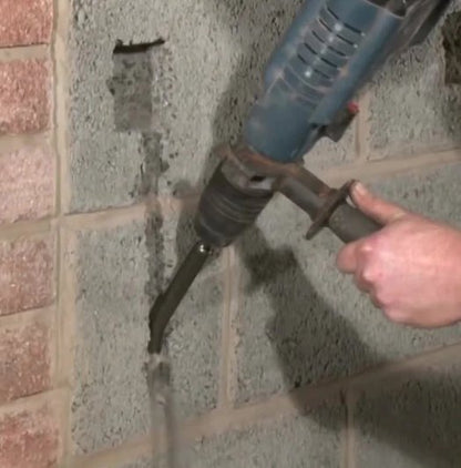 Electric Hammer Chisel - Gouge Flat Chisel for Masonry Concrete Brick Stone