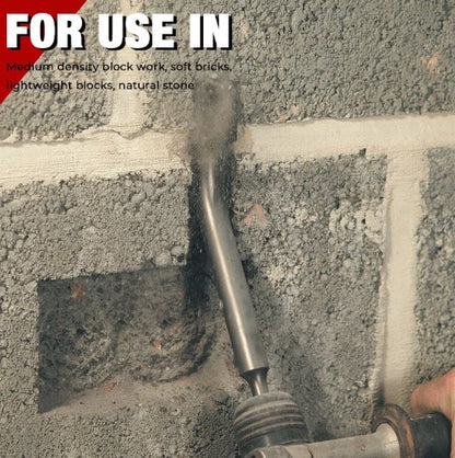 Electric Hammer Chisel - Gouge Flat Chisel for Masonry Concrete Brick Stone