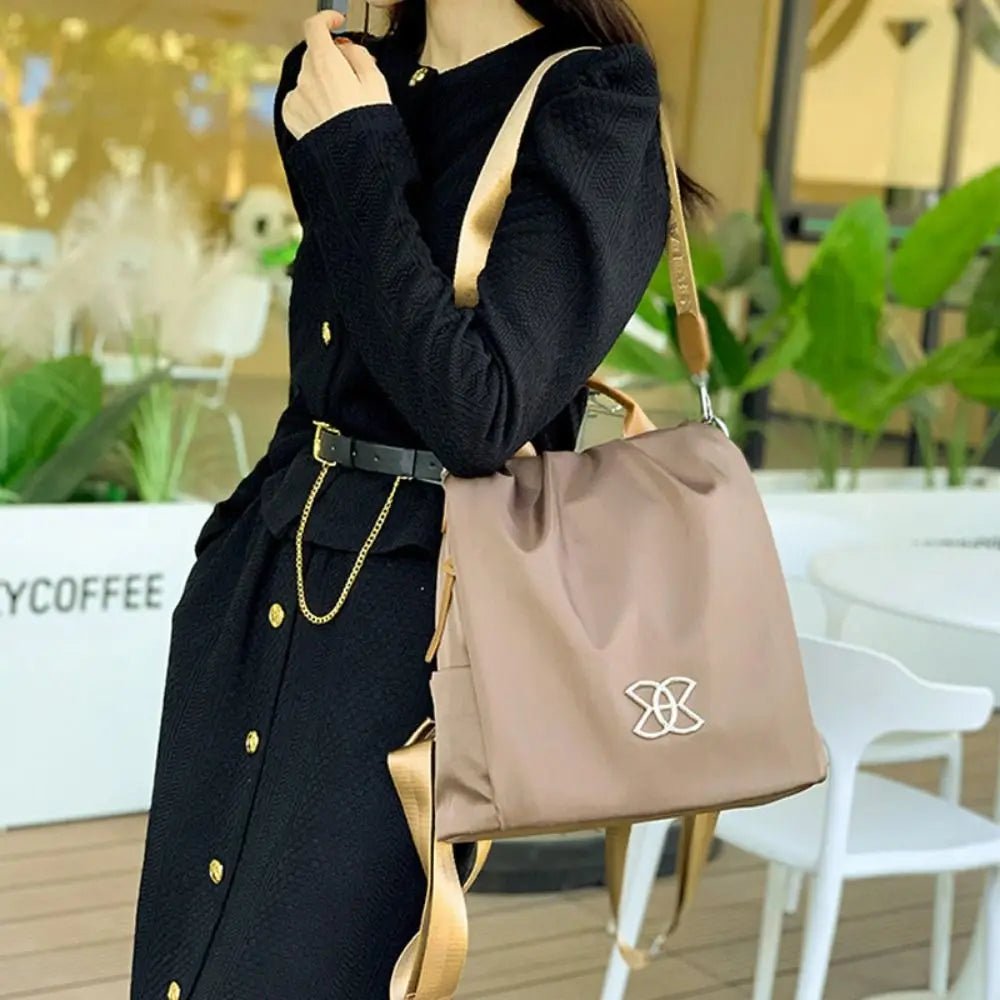 Chic Anti-Theft Multi-Use Fashion Bag – Stylish Large-Capacity Tote, Backpack, and Laptop Carrier for Effortless Everyday Fashion