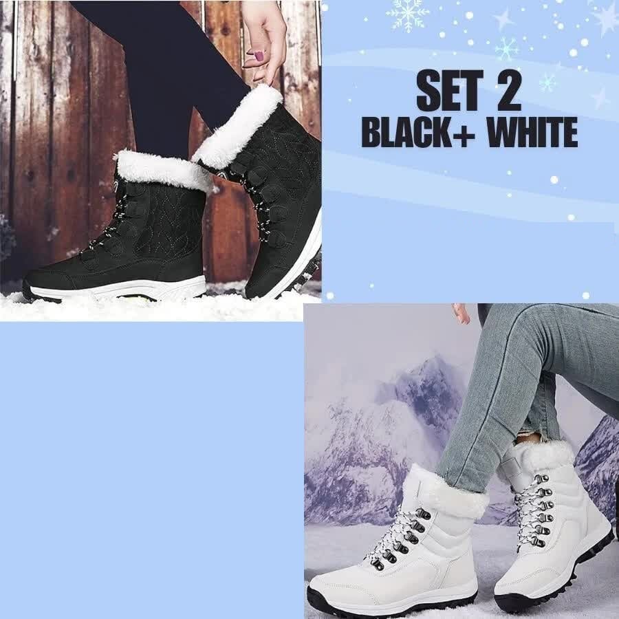 Christmas Sale 50% OFF – Women’s Winter Fashionable Fleece-Lined Warm Snow Boots