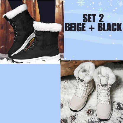 Christmas Sale 50% OFF – Women’s Winter Fashionable Fleece-Lined Warm Snow Boots