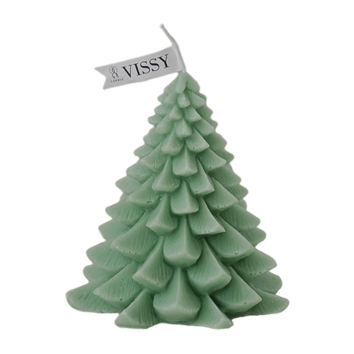 Christmas Tree Shaped Scented Candle – Artistic Wax Statue for Home & Office Décor with Festive Aromas