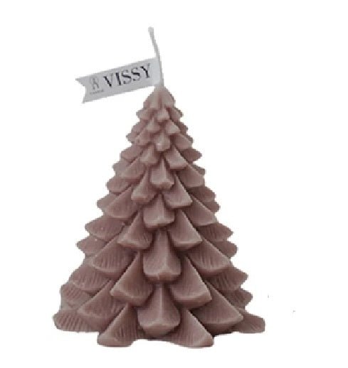 Christmas Tree Shaped Scented Candle – Artistic Wax Statue for Home & Office Décor with Festive Aromas