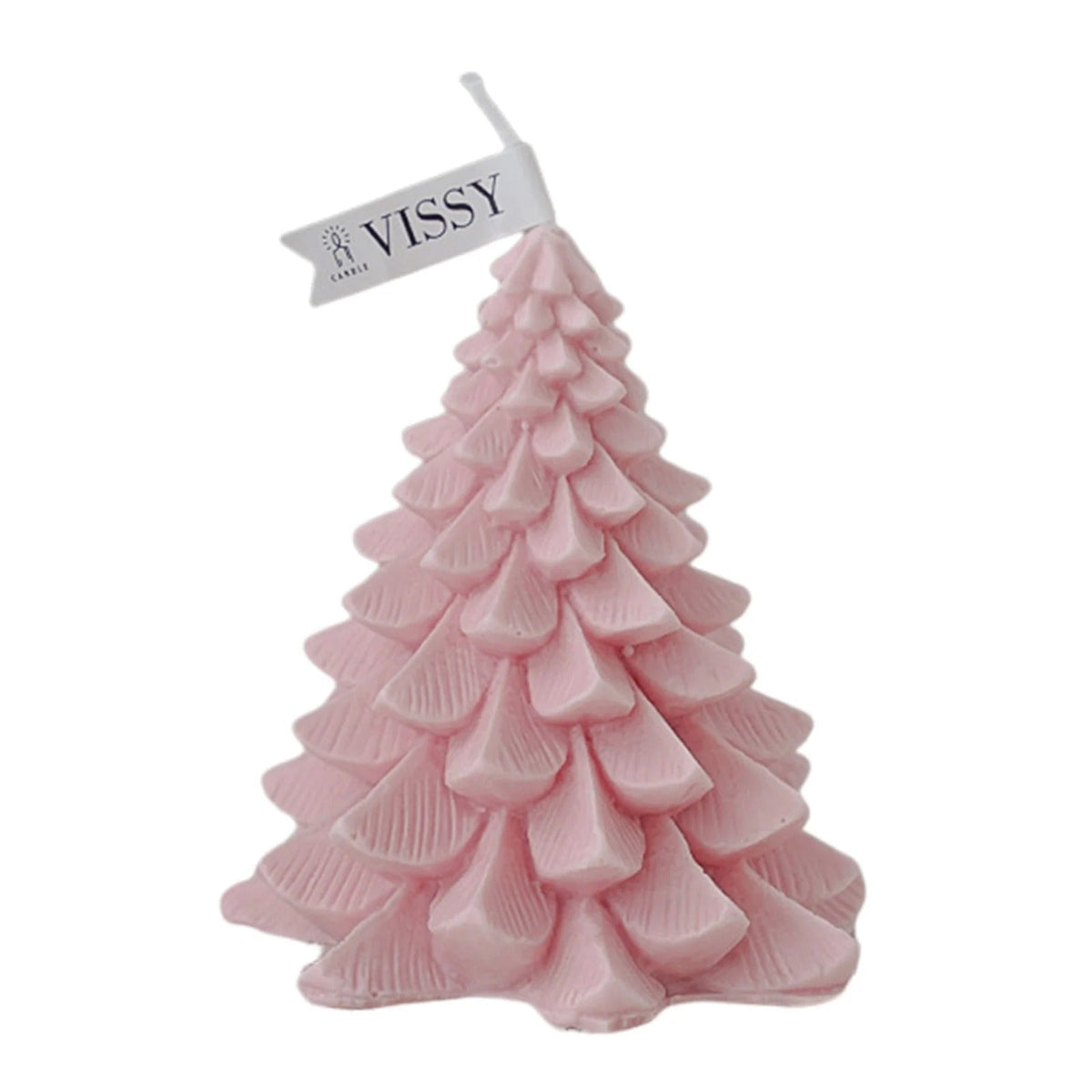 Christmas Tree Shaped Scented Candle – Artistic Wax Statue for Home & Office Décor with Festive Aromas