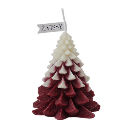 Christmas Tree Shaped Scented Candle – Artistic Wax Statue for Home & Office Décor with Festive Aromas