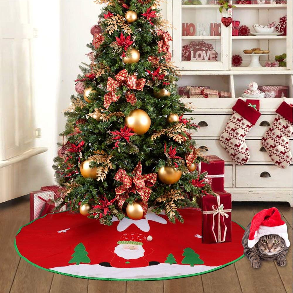 Christmas Tree Skirt Home Decor - Mats for Indoor and Outdoor Decoration