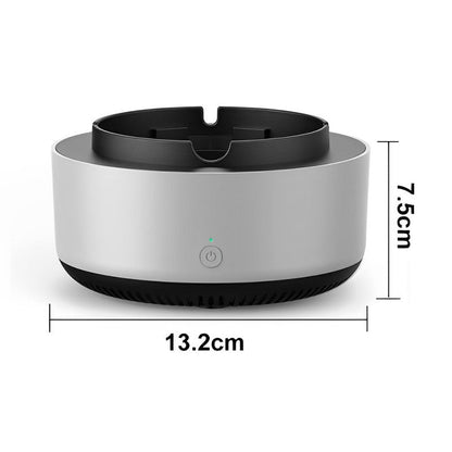 Odor Air Purifier Ashtray - Smoke Removal & Anion Purification Ashtray