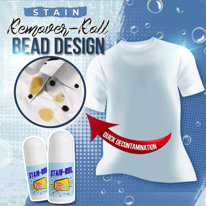 Clothing Stain Remover Roller - Stain Remover Roller-Ball Cleaner for Clothes, Ideal for Emergency Stain Removal