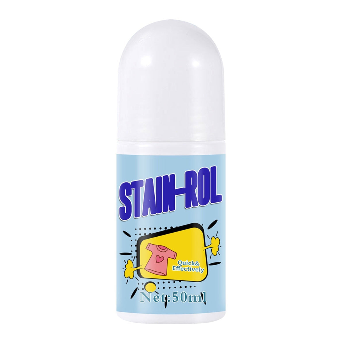 Clothing Stain Remover Roller - Stain Remover Roller-Ball Cleaner for Clothes, Ideal for Emergency Stain Removal