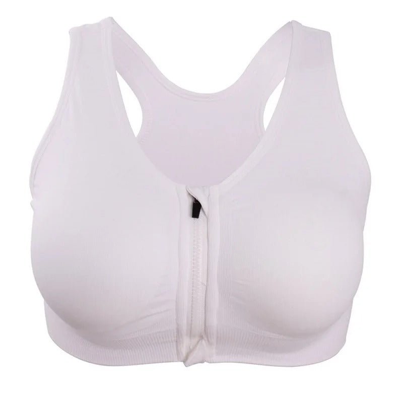 Cloud Hide Sports Bra Women Front Zipper - Push Up Yoga Crop Top Bras Vest Sportswear
