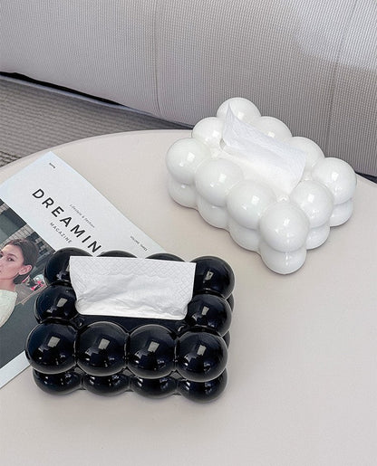 Cloud-Shaped Acrylic Tissue Box Cover – Stylish Napkin Holder for Home & Office Décor