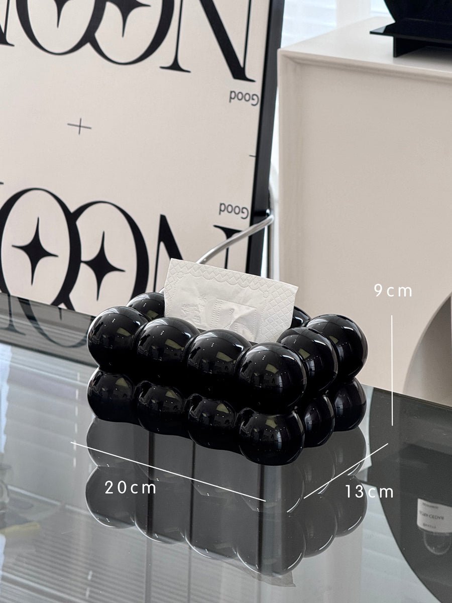 Cloud-Shaped Acrylic Tissue Box Cover – Stylish Napkin Holder for Home & Office Décor